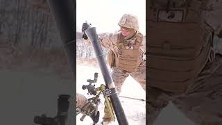 Intense mortar training #shorts #military