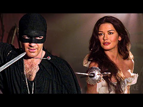 Zorro strips a woman of her sword and her dress | The Mask of Zorro | CLIP