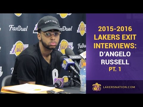 D'Angelo Russell's Lakers Exit Interview (PT. 1): Challenges Of Season