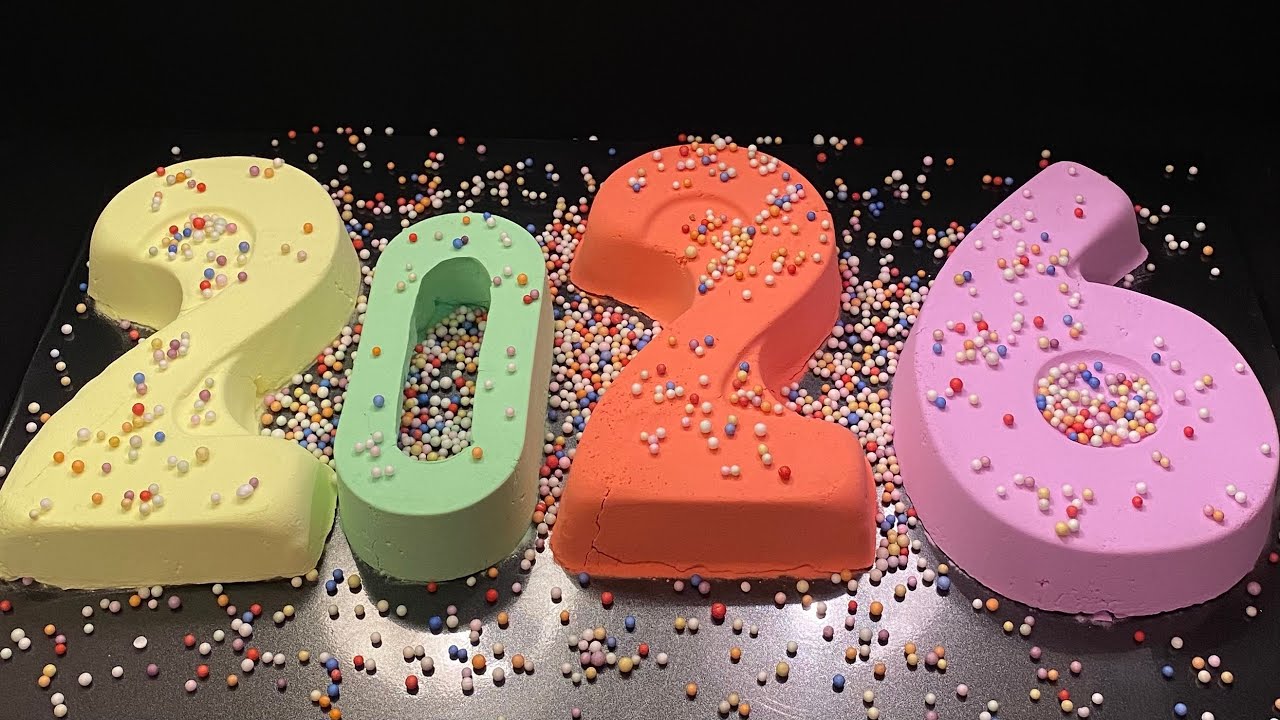  Asmr baking soda | Happy New Year 2026🎉🎈