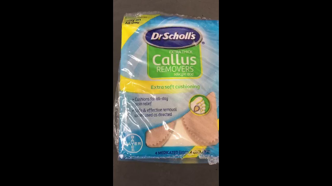 dr scholl's extra thick callus remover