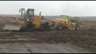 John Deere 764 HSD, high speed dozer- 13cu.yd Scraper Ashland