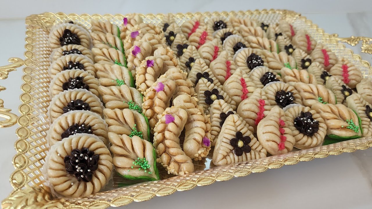 جديد حلوة اللوز2025👌ب500غ لوز فقط حضري بلاطو مشكل💪5أشكال سهلة وراقية😉مع تمن البيع💰💰💰💰