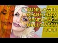 HALLOWEEN MAKE TUTORIAL - SUNFLOWER SCARECROW | KEB