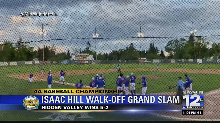 Isaac Hill hits walk-off grand slam in Hidden Vall...