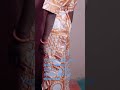 Yoruba traditional attire, iro and buba cutting and sewing
