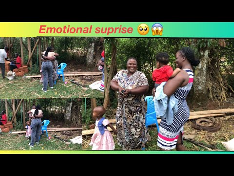 SURPRISING MY AFRICAN MOM IN THE VILLAGE 🥰/her reaction 🥺🥺🥺/must watch