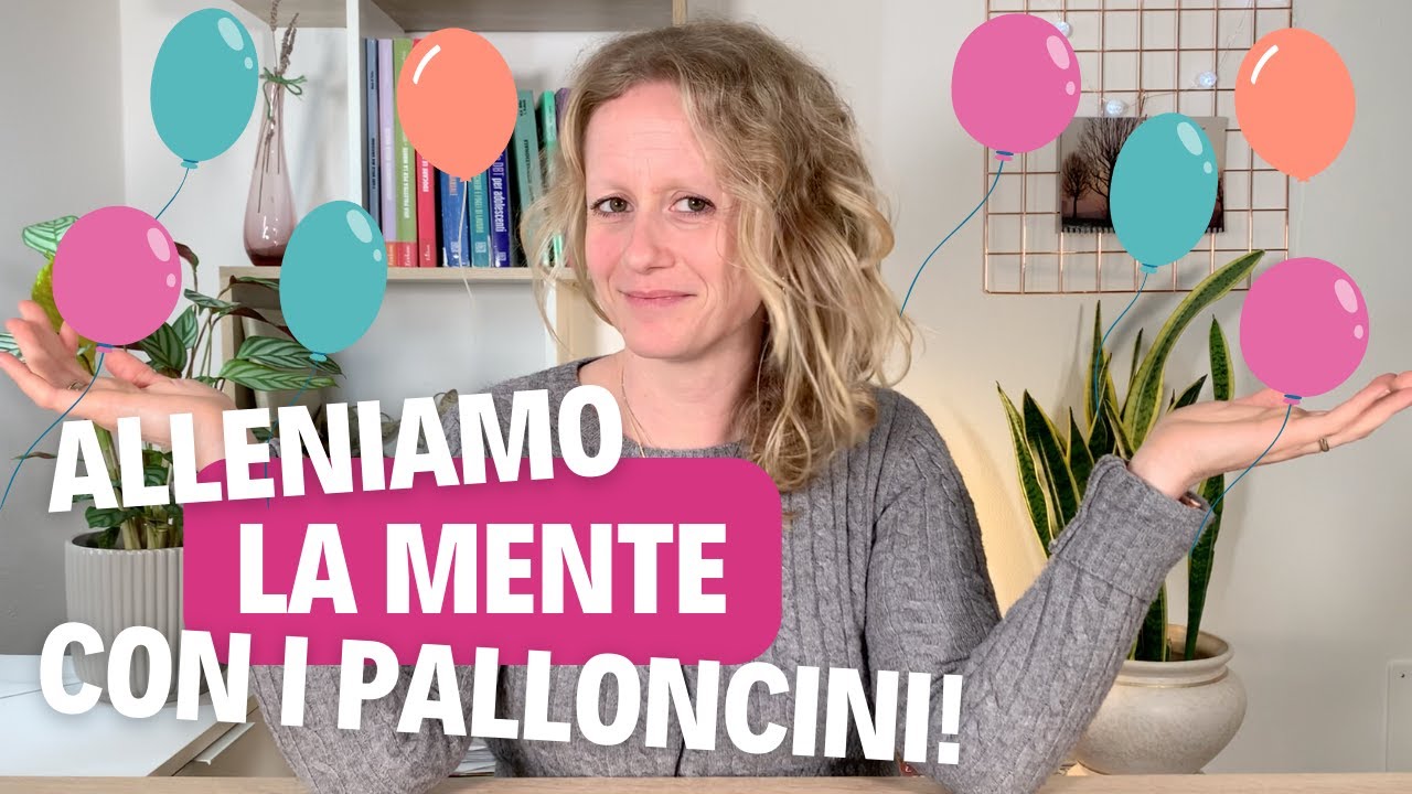 MEMORIA e ATTENZIONE | ALLENARE LA MENTE con i palloncini | Stimolazione cognitiva | Demenze| Dynseo