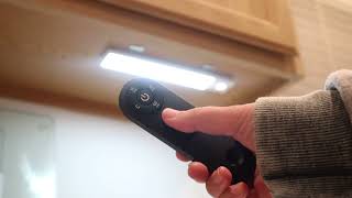 ASOKO Under Cabinet Lights Review | Wireless with Remote Control LED 5 Packs