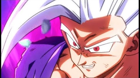 BEAST GOHAN ACTIVE SKILL AND K.O. SCREEN - DOKKAN BATTLE