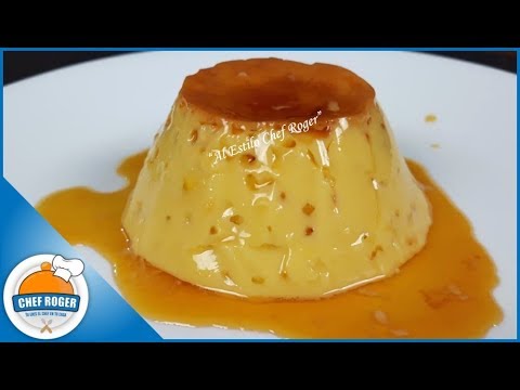 Como hacer flan de huevo al baño maria