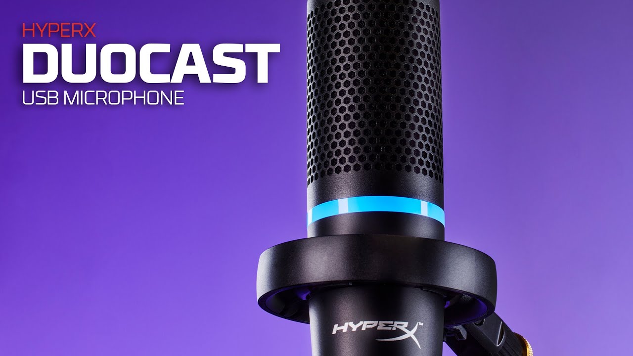 HyperX Announces New DuoCast USB Gaming Microphone