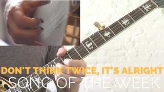 Video thumbnail of ""Don't Think Twice, It's All Right" Banjo Lesson"