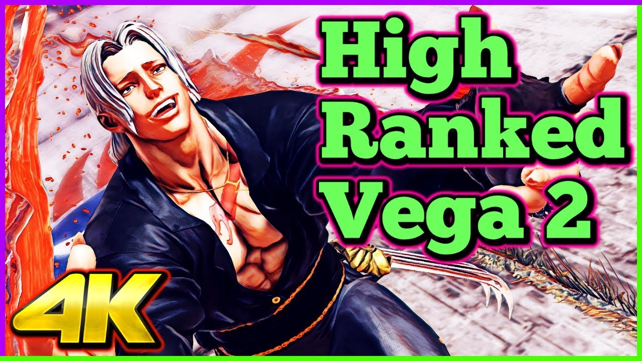 High Ranked Vega Compilation 2 | Street Fighter 5 AE | 4K Ultra HD - 60fps - PC