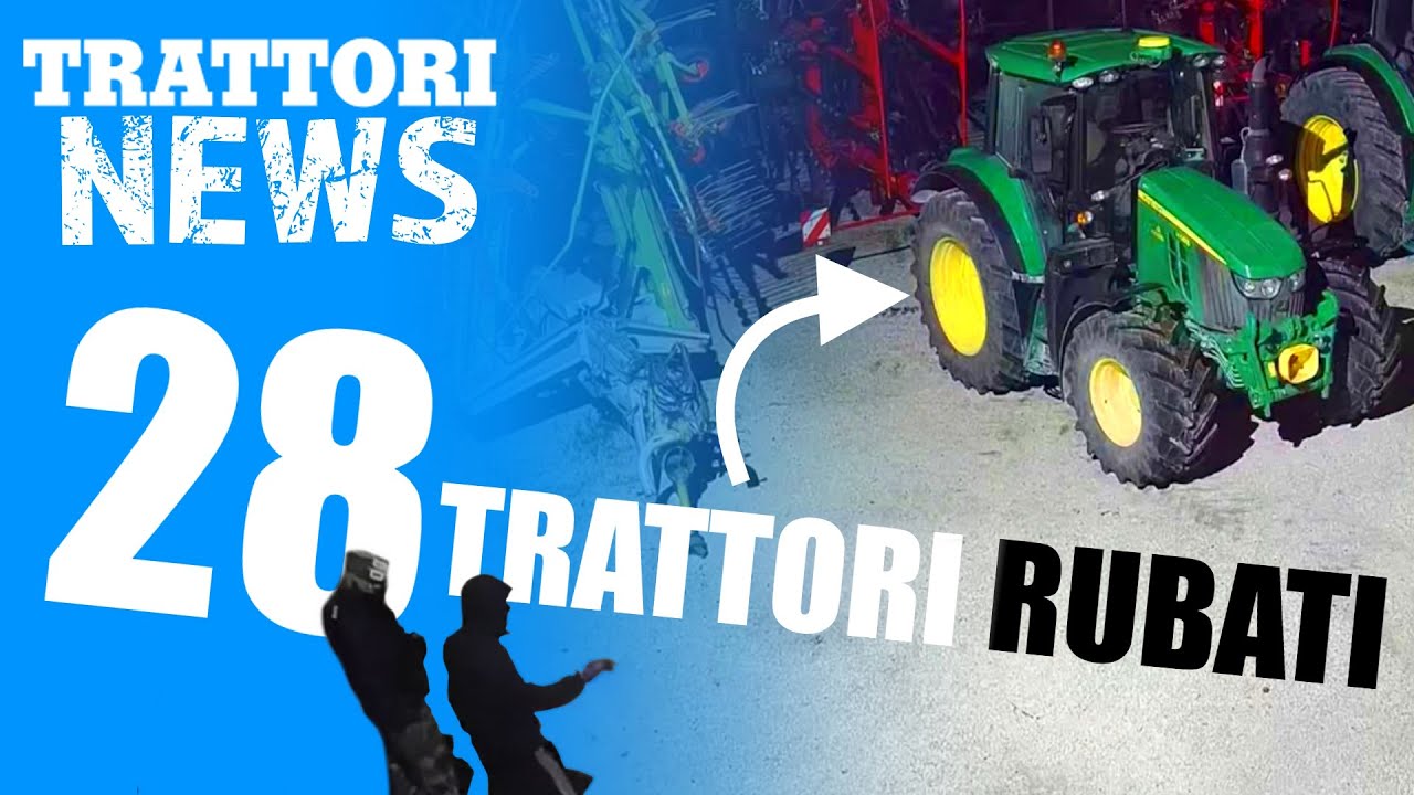 Banda di Ladri di TRATTORI sgominata dai Carabinieri di Modena!