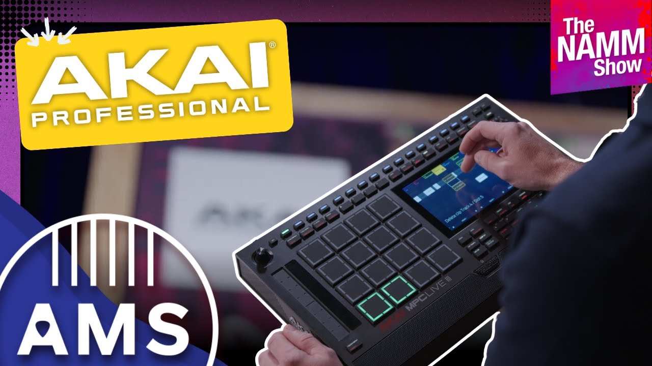 Akai Brings Your DAW on the Road with the MPC Live III | NAMM 2026
