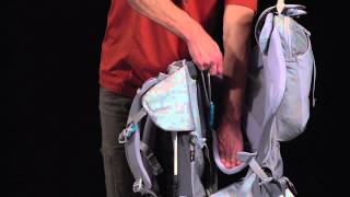 Thule Sapling Child Hauler Backpack Demonstration