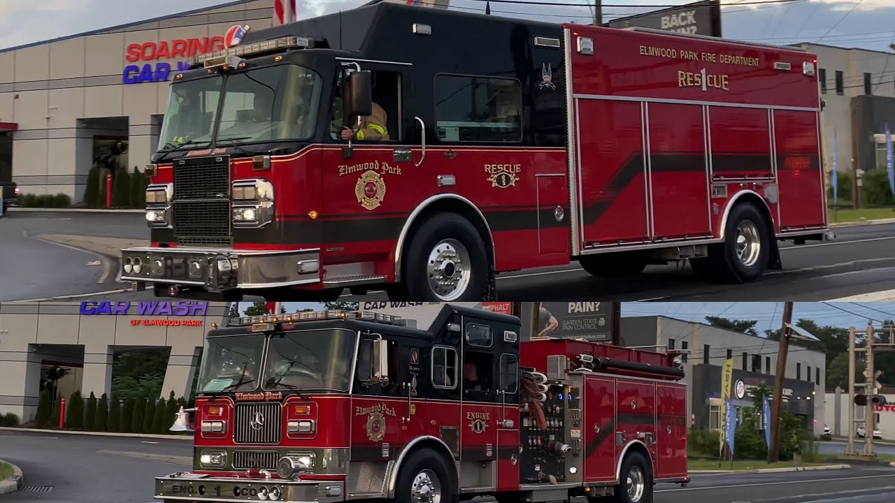 Elmwood Park, NJ Fire Department Engine Company 1 And Rescue Company 1