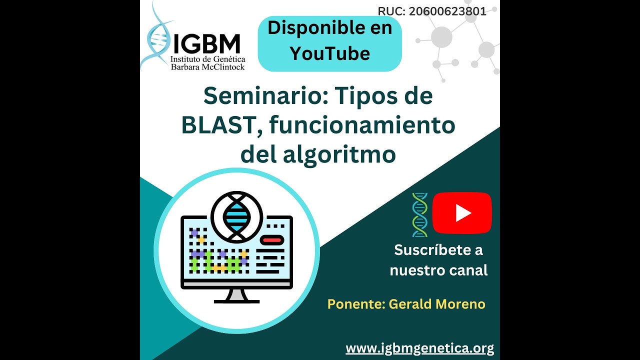 Tipos de BLAST: funcionamiento del algoritmo