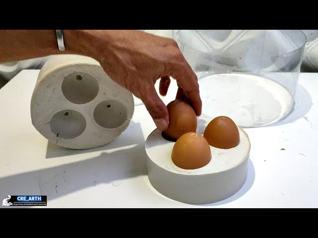 How I Made my Egg Cup Mould - Silicone Split Mould Tutorial 