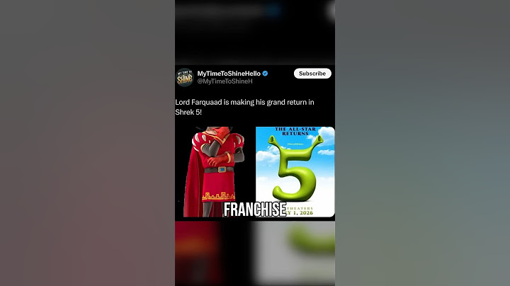 SHREK 5 IS A MULTIVERSE MOVIE...? ⚡#shrek #movies #dreamworks