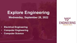 Explore Engineering Week - September 28, 2022