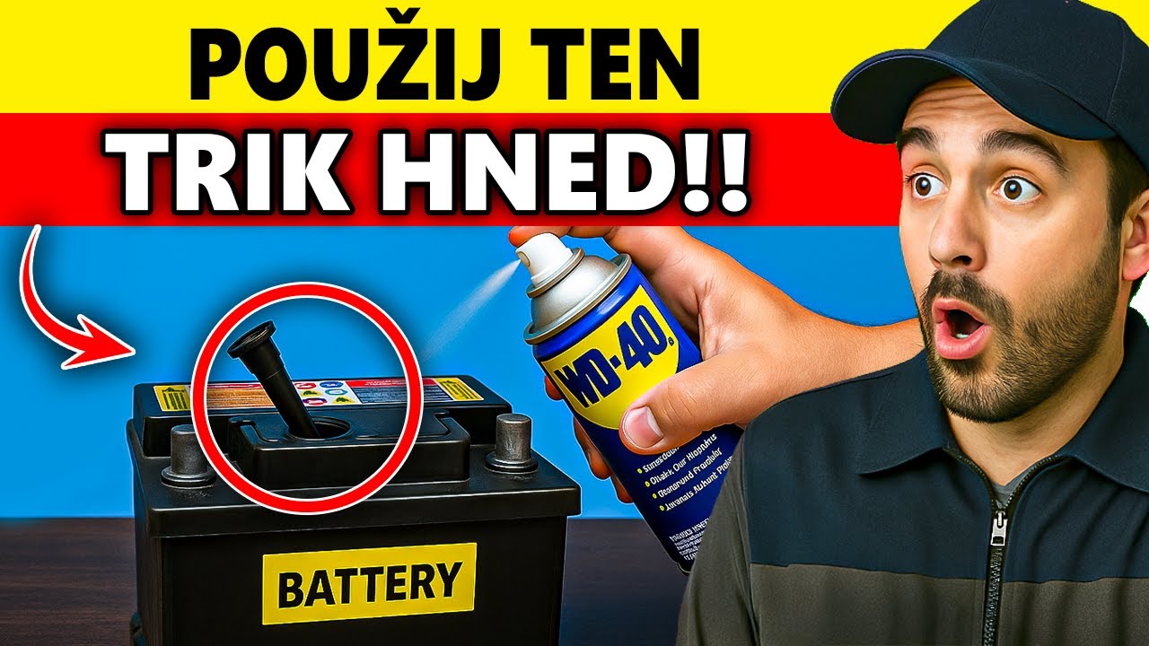 Nikdy neměňte autobaterii, aniž byste to udělali!! (Japonské triky)