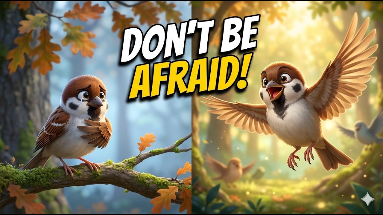 Don’t Be Afraid ️ | The Brave Sparrow Story - YouTube