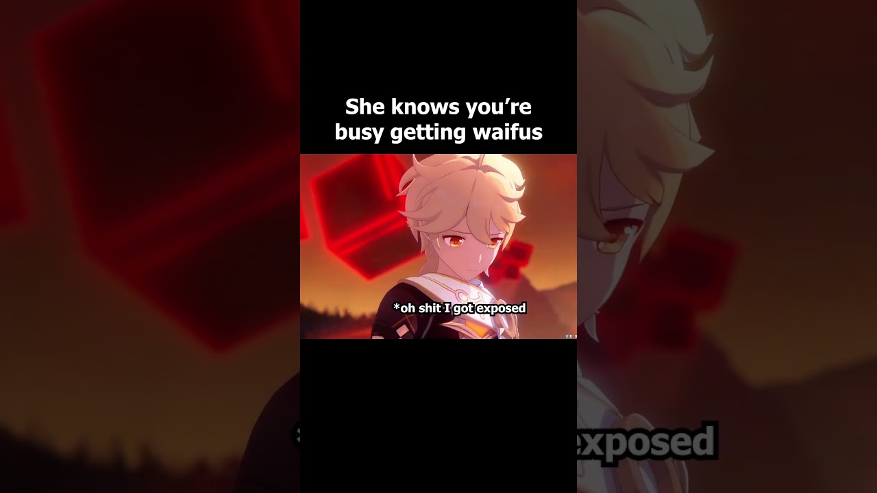 Aether got blocked by Lumine 