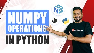 Data Analysis in Python: List of NumPy Operations in Python With Example
