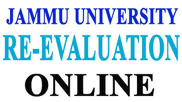 how to fill Jammu University Re-evaluation Form || jammuuniversity Re-evaluation Form #ug #pg ?