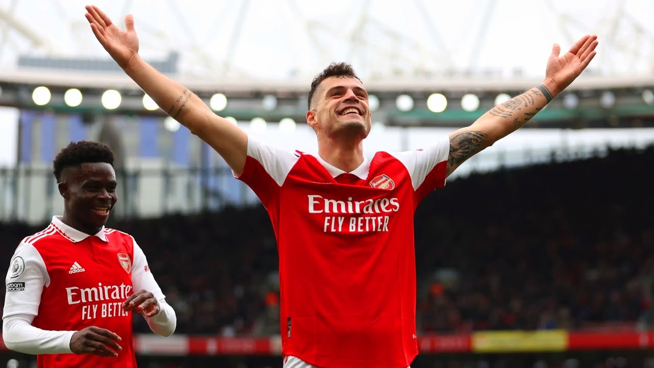 Granit Xhaka - All 53 Goals & Assists For Arsenal - YouTube