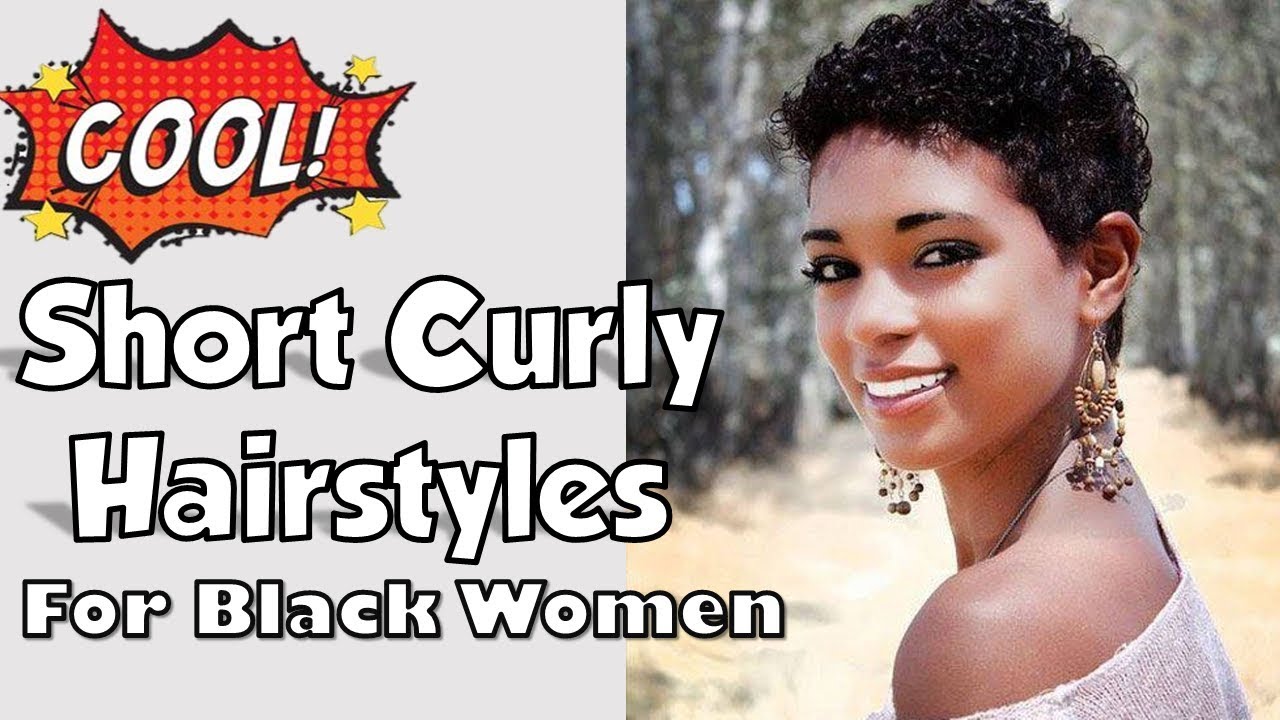 Hairstyles For Short Curly Hair Youtube