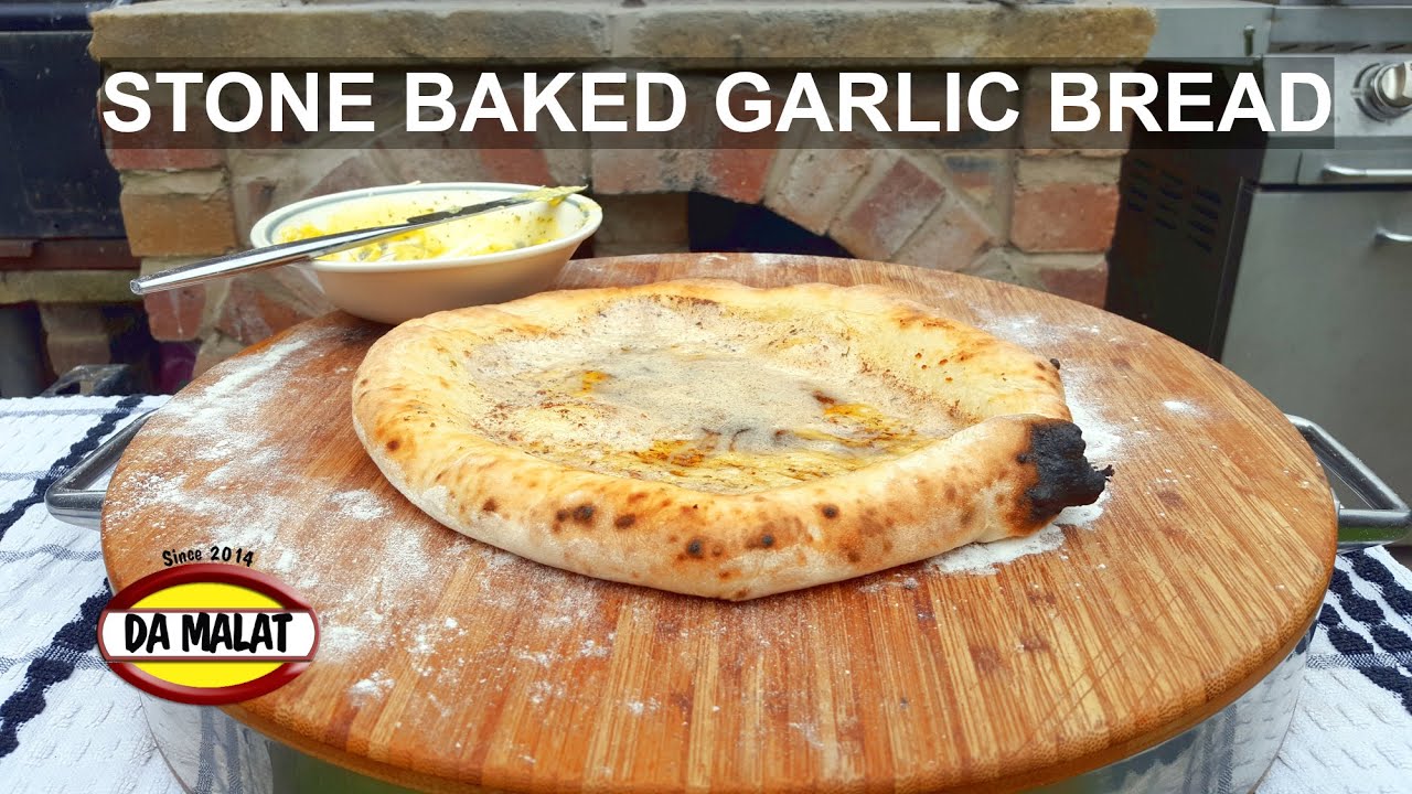 Stone Baked Garlic Bread Delicious and easy to make YouTube