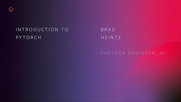 Introduction to PyTorch