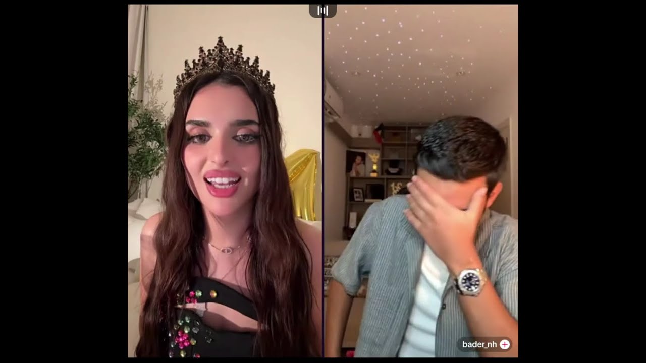 ميس دعاء مع بدر الحسينان شوف شو طلب منها