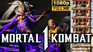 MK1 *DECEPTION SINDEL* KLASSIC TOWER GAMEPLAY!! (SHUJINKO AS KAMEO) 1080p 60 FPS (MORTAL KOMBAT 1)