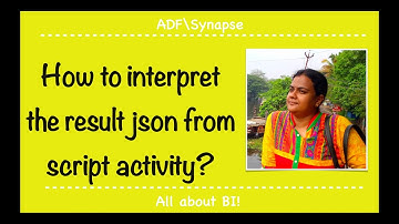 ADF\Synapse: Interpret Script activity output json and write expressions to access column values