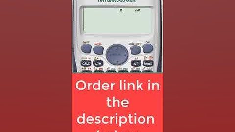 How to reset or clear the memory of your Casio calculator before exams| GCSE Maths Calculator| 2018