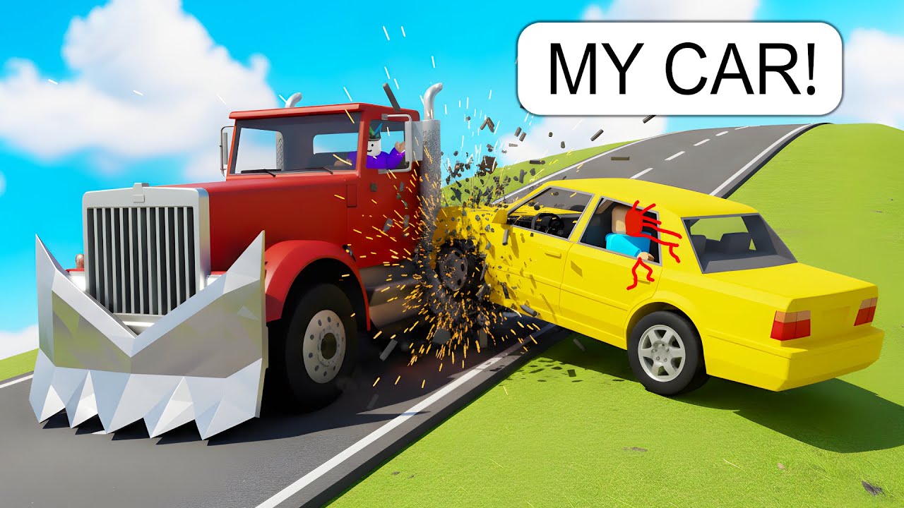 I Drive MASSIVE Trucks BUT RAM Every Car at MAX SPEED