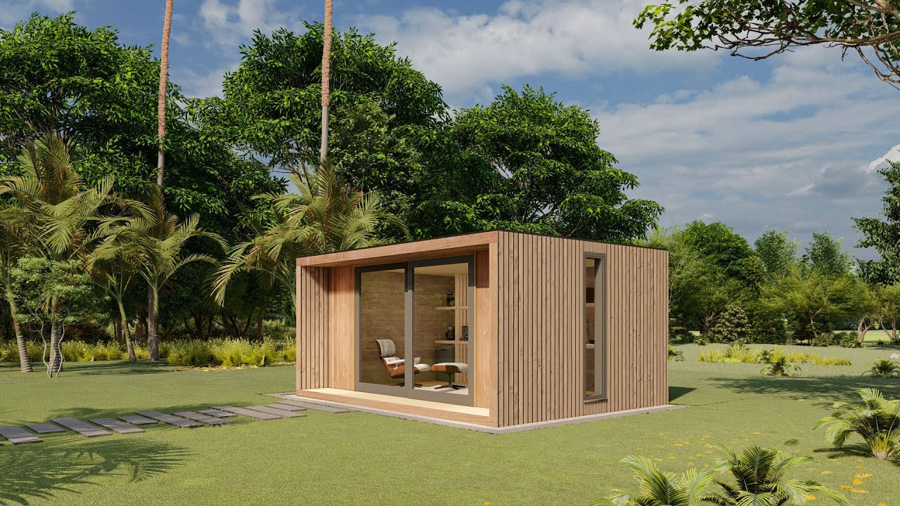 Garden Office Pod Design YouTube