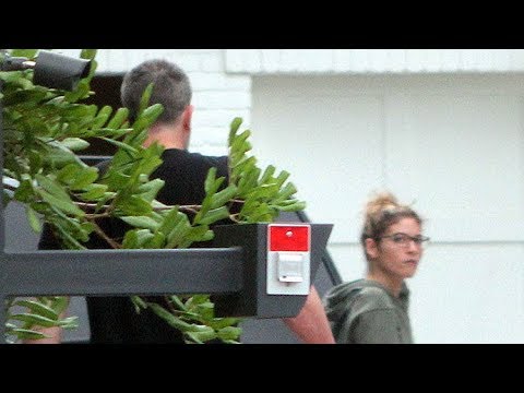 EXCLUSIVE - Ben Affleck's Playboy Model Girlfriend Shauna Sexton Spends The Night!