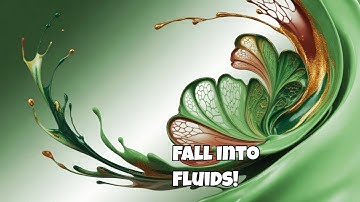 Create STUNNING Autumn Fluid Art with Simple Tools
