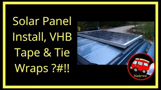 Solar Panel Install on my Dodge Grand Caravan Minivan