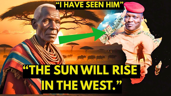 This Man’s 1922 Prophecy Shocks the Entire World: A Maasai Elder's Prophecy About Traore.