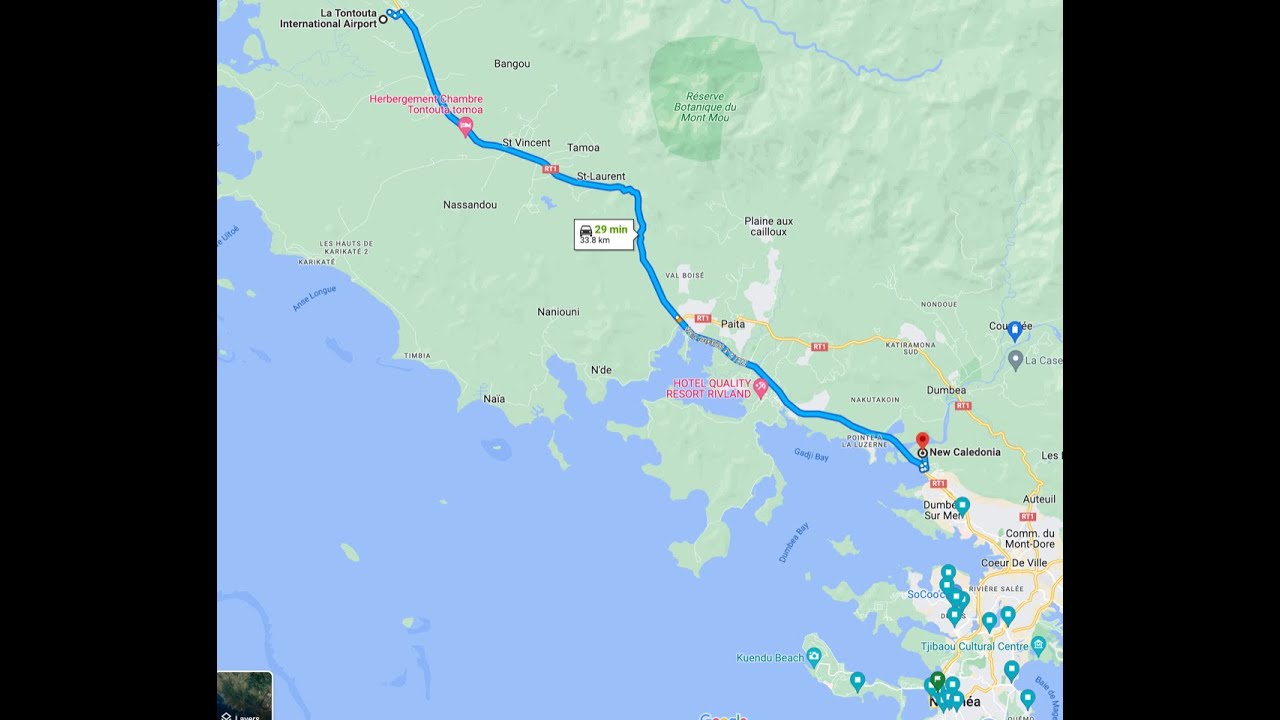 Driving 🏝️New Caledonia🏝️ Your first trip will be that one. YouTube