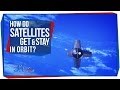 How do Satellites stay in orbit without falling into the Earth