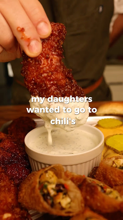 Download lagu chilis triple dippers at home #chilis #cooking #food @chilis