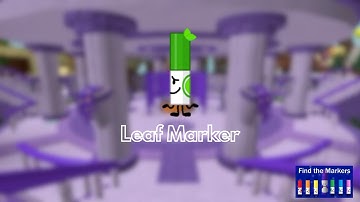 How To Find LEAF MARKER 🍁 | Roblox Find The Markers