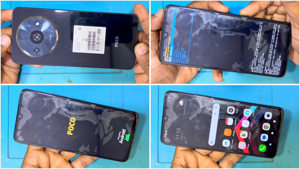 Poco c61 hard reset not working / poco c61 hard reset wipe data not showing /poco c61hard reset eror